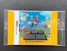 New Super Mario Bros History Wafer Card Japanese DS NINTENDO BANDAI