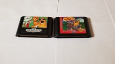 Toe Jam & Earl & ToeJam & Earl in Panic on Funkotron Sega Genesis lot