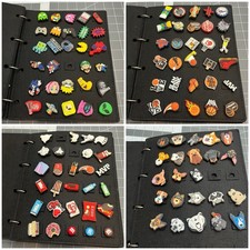 Shoe Crocs Charms 136 pc Lot Boys Cars Basketball Video Game Dog Storage Binder