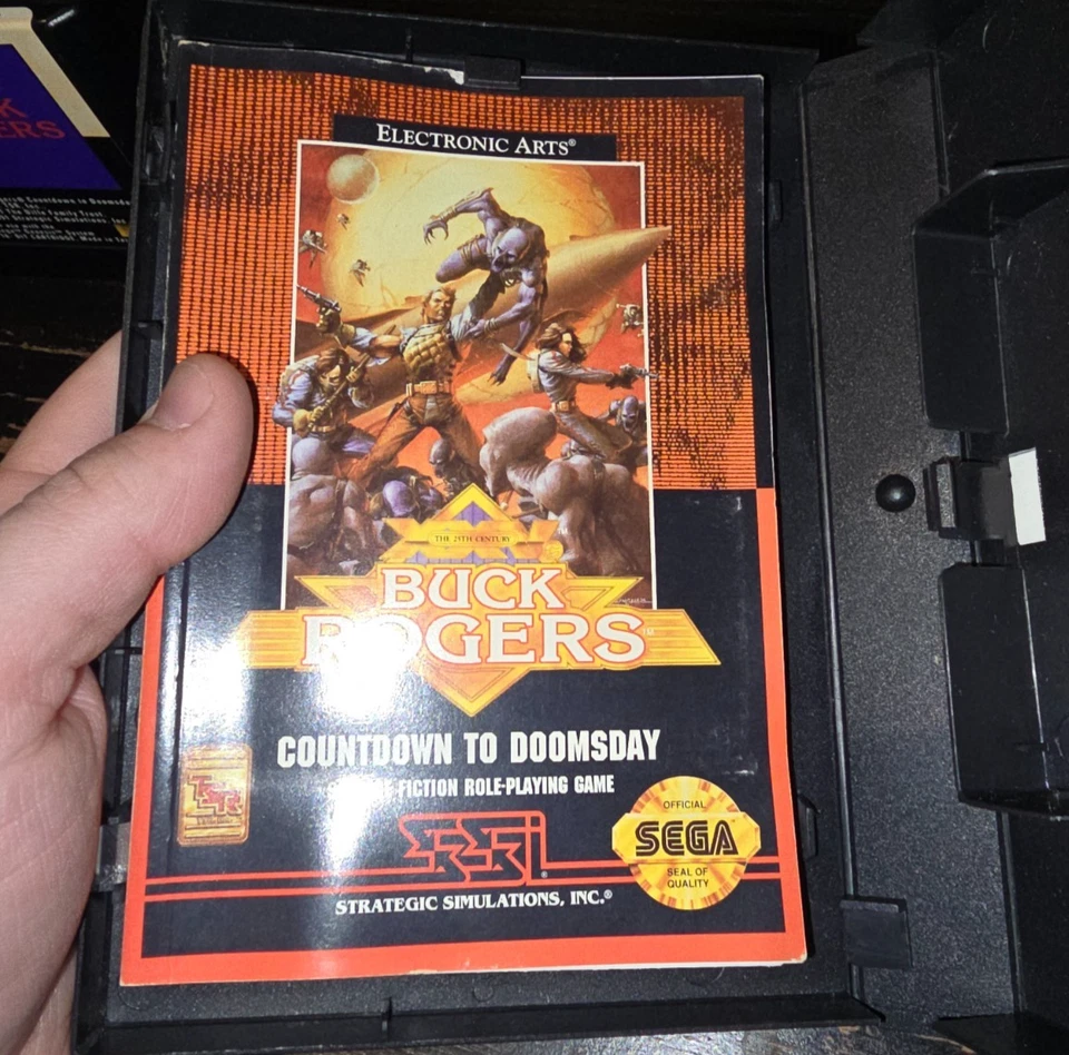 Buck Rogers: Countdown to Doomsday Sega Genesis Complete Inserts Tested - Image 4 of 4