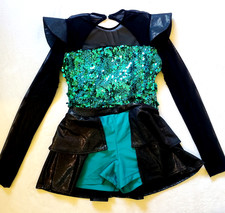 Revolution Dance Costume Child Extra Large CXL Leotard Unitard Aerialist Circus