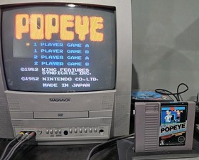 Popeye Cartridge Only (Nintendo Entertainment System, 1986) Tested NES 5-Screw