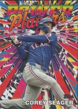 2025 Topps Series 1 Celebration - Corey Seager Power Players #PP-25 Rangers