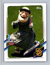 2021 Topps Opening Day #M-18 Swinging Friar Mascots
