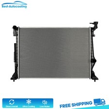 13818 Aumimum Radiator Core Fit For 2019 2020 2021 2022-2023 Genesis G70 3.3L V6