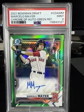 2021 Bowman Draft Chrome Marcelo Mayer #BDC-174 Green Refractor /99 (RC)
