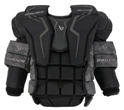 Bauer Elite Senior Goalie Chest & Arm Protector -Black Various Sizes Available