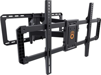 ECHOGEAR MaxMotion TV Wall Mount for Large TVs 42'' to 90'' - Full Motion Black 