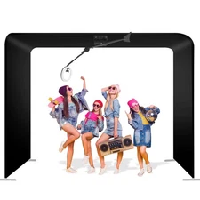 Overhead Camera Stand Frame & Automatic Spinning 360 Video/Photo Booth Machine