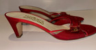 Salvatore Ferragamo Red Heel Round Toe Slip Mule Pumps US 8.5 — photo 4