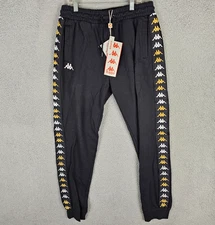 Kappa 222 Banda Rastoria In Track Pants Mens L Regular Fit Tape 36175RW