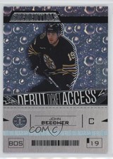 2023 Upper Deck Credentials Debut Ticket Access 881/999 Tier 1 John Beecher y0i