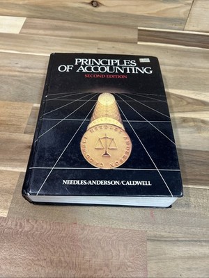 Principles of Accounting Hardcover 2nd Edition Great Condition