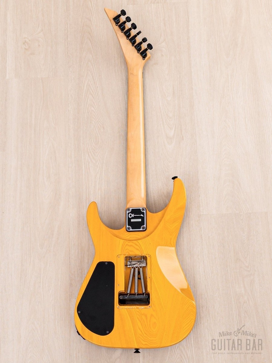 1991 Charvel Jackson Super Dinky SDK-085-HH See-Through Amber
