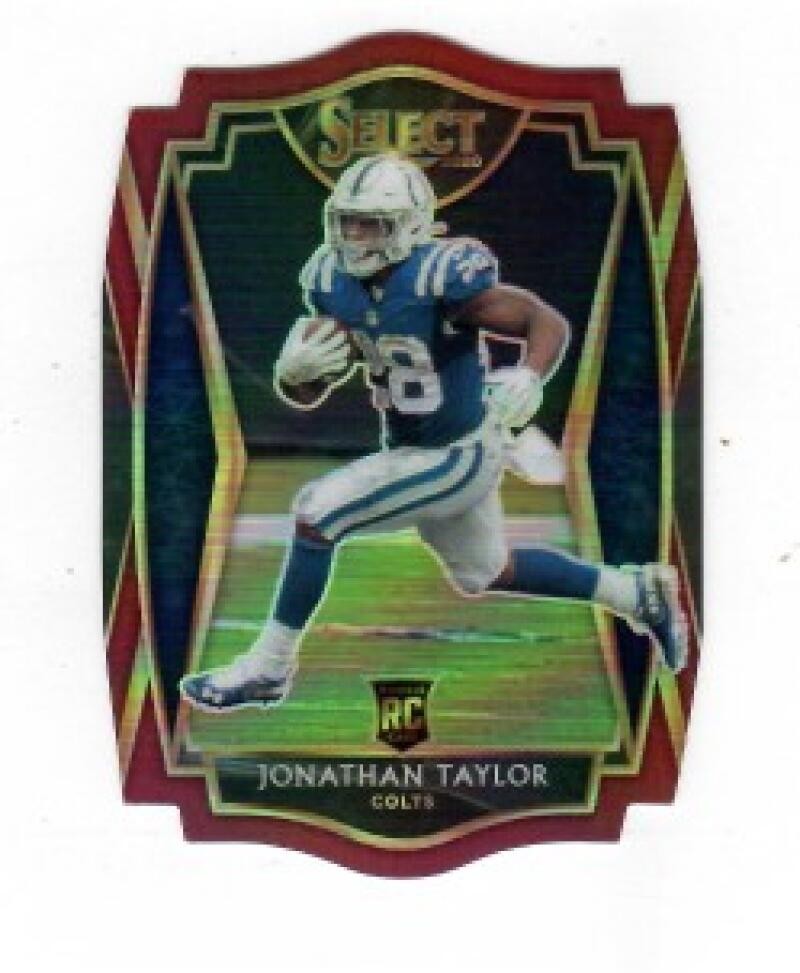 2020 Select Maroon Prizm Die-Cut #153 Jonathan Taylor ROOKIE CARD Premi ID:63303