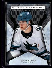 2025-26 UD Black Diamond Hockey - Diamond Futures Cam Lund BDF-CL 205/249 NM