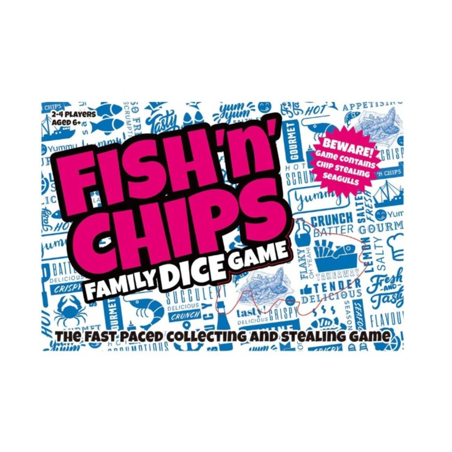 Joking Hazard Board Games Fish 'N' Chips Box New