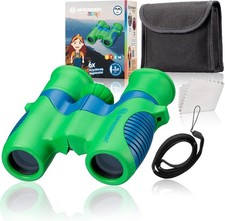 Bresser Junior Children Binoculars 6x21 - Green/Blue
