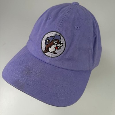Buc-ees Baseball Cap Herren Verstellbar Lavendel Buc-ee Logo Baumwolle