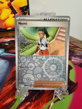 Pokemon Nemona 180/198 Reverse Holo Common TCG 2023 Scarlet & Violet Card