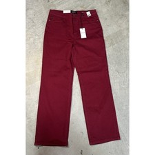 Judy Blue High Rise Scarlett Heart Shaped Pockets 90's Straight Jeans Sz 15/32