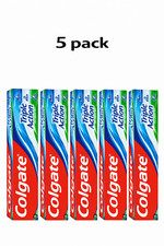 5 x COLGATE TRIPLE ACTION toothpaste, 75 ml / 2.5 oz
