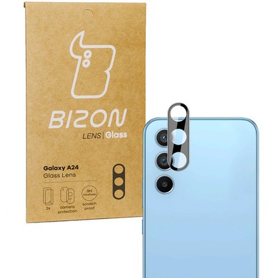 Glas für die Kamera Bizon Glass Lens für Galaxy A24 4G 2 Stück