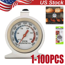Oven Thermometer Stainless Steel Classic Stand Up Food Meat Temperature Gauge5-1