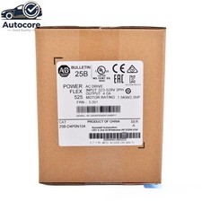 New Allen Bradley 25B-D4P0N104 PowerFlex 525 AC Drive 2 HP 480V