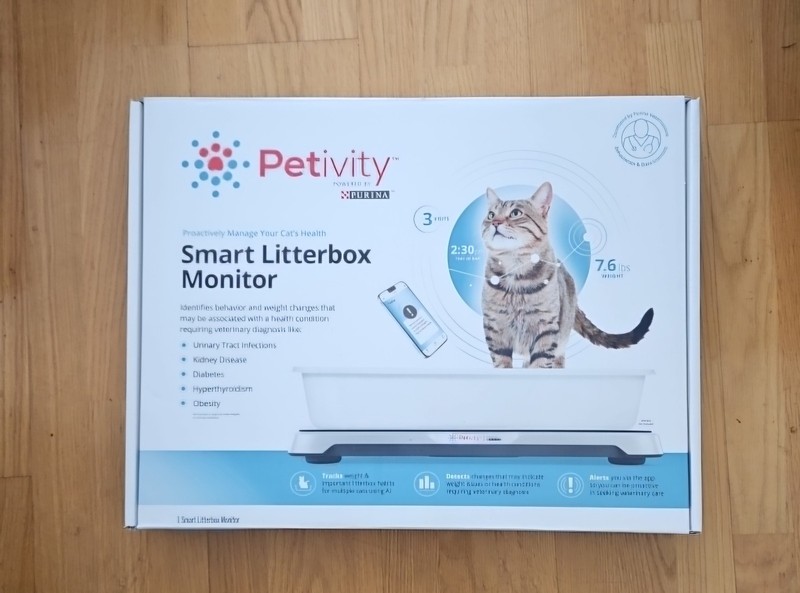 Petivity Smart Litterbox Monitor System NEW Sealed In Box Same Day Shipping