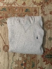 Felpa con cappuccio polo ralph lauren grigia ragazzo xl