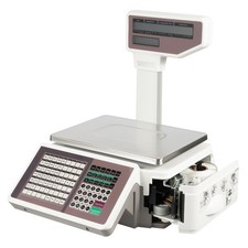 Digital Price Computing Scale 66 lbs with Label Printer 110V-220V Commercial