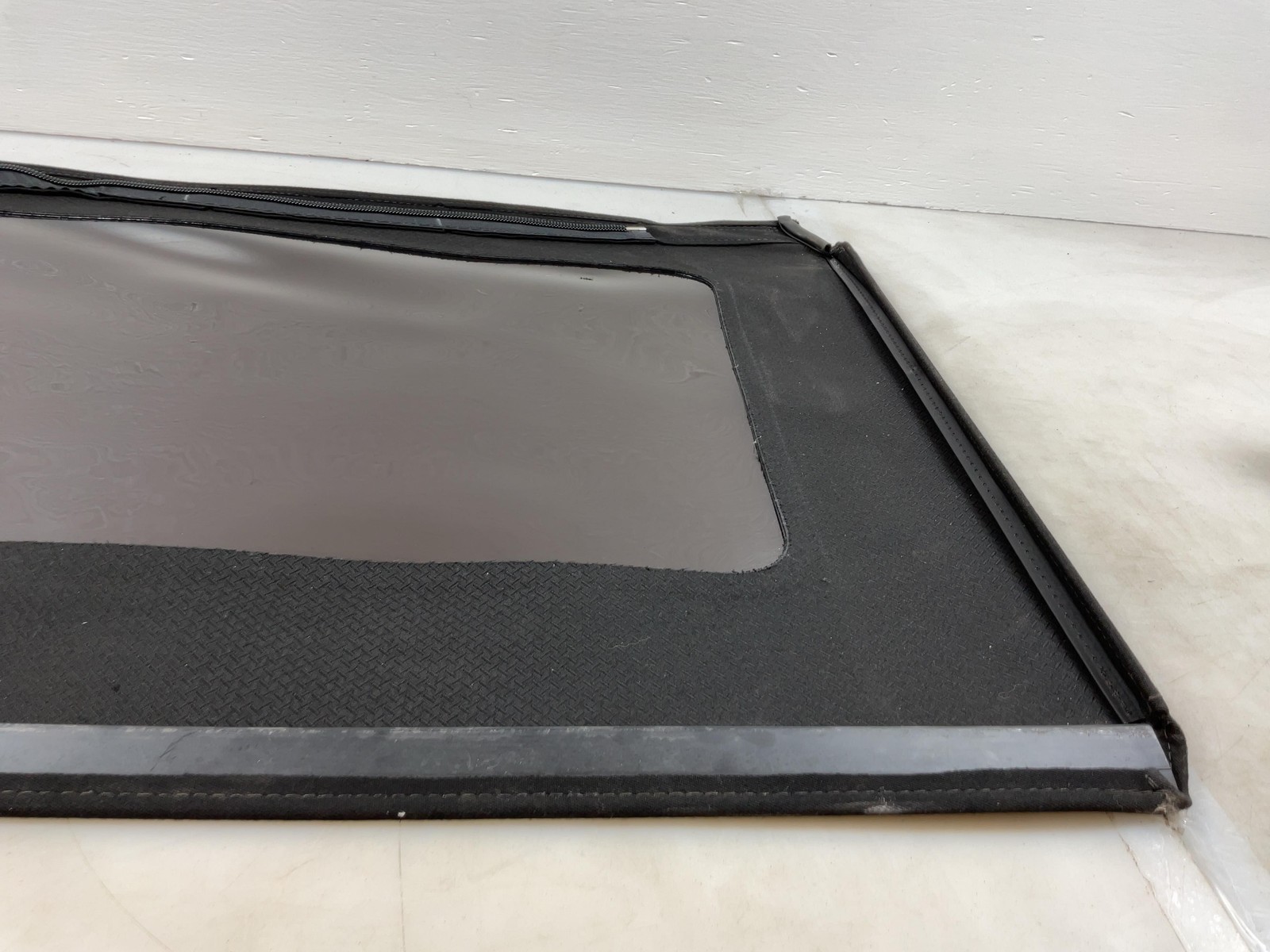 Jeep JK Wrangler 4 Door Drivers Side Twill Soft Top Window 2007-2017 016637 thumbnail 7