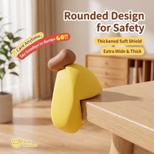 4 Pack Baby Proofing Corner Guards, Cute Fruit Design Soft Silicone Edge Protect