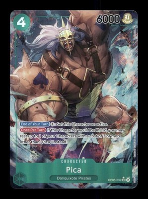 Pica (Alternate Art) SR Foil Awakening of the New Era OP05-032 NM