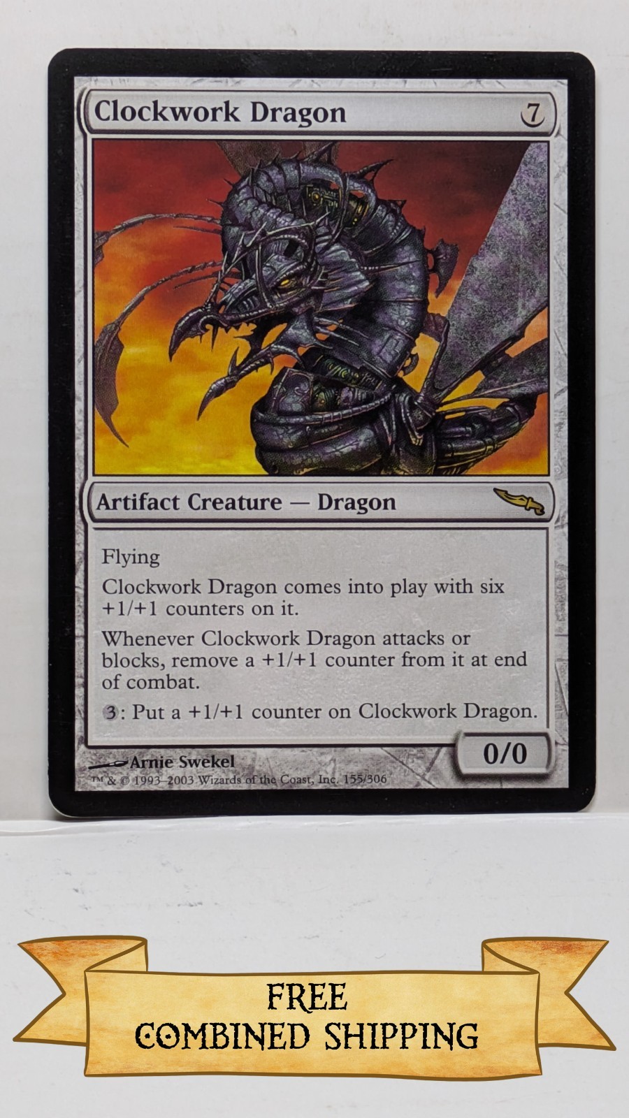 Clockwork Dragon Mirrodin Regular