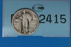 1928-D 25C STANDING LIBERTY SILVER QUARTER EARLY US TYPE COIN RAW-2415