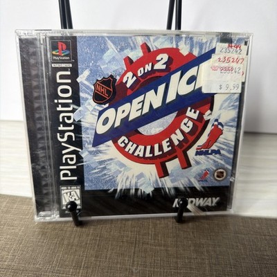 SEALED PLAYSTATION 1 PS1 2 ON 2 OPEN ICE CHALLENGE COMPLETE GAME & MANUAL