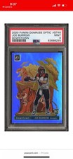 2020 Donruss Optic Joe Burrow Downtown Rookie #DT40 - PSA 9 - Bengals RC SP
