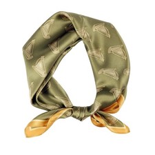 Mulberry Silk Scarfs Neck Scarf 21"x21" Small Square Scarfs hair scarf bandan...