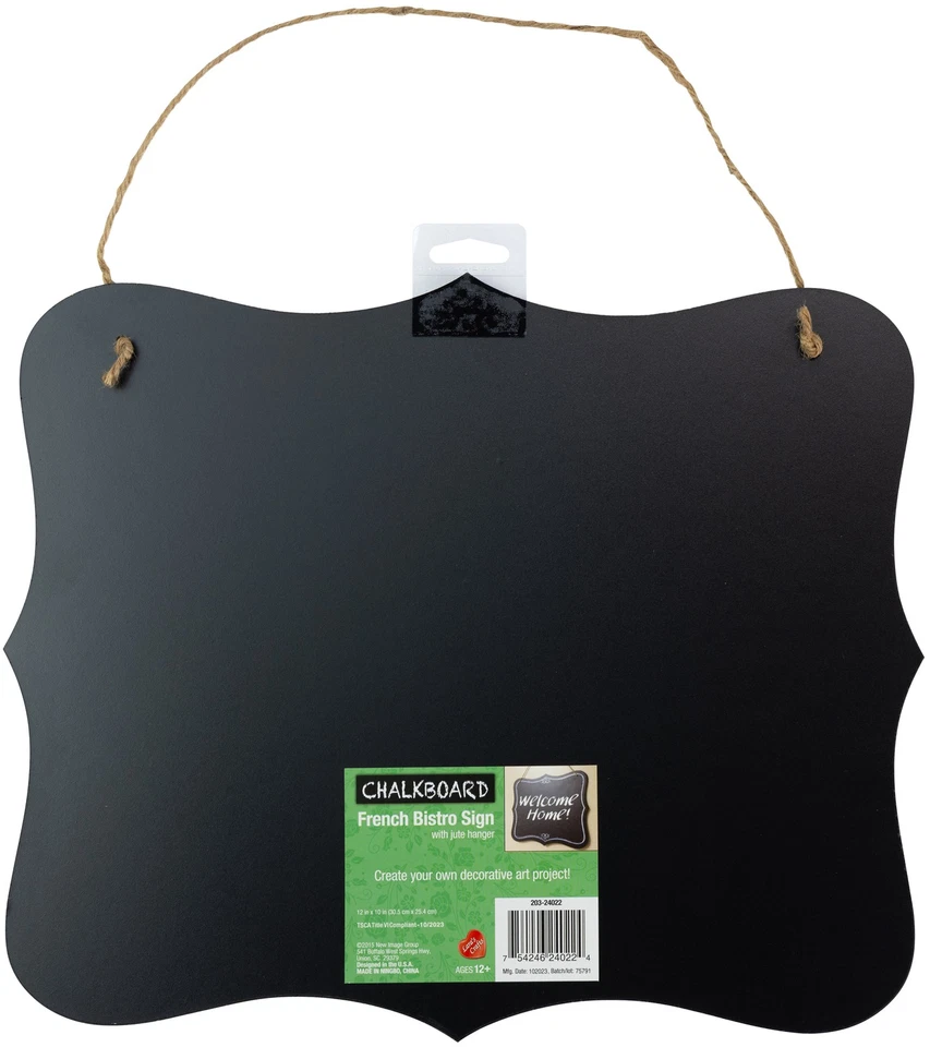 6 Pack - CousinDIY French Bistro Chalkboard-10"X12" - 20324022 - Image 3 of 3