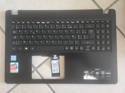 Clavier complet avec plasturgie Acer A315-42 - A315-54 - A315-56 Azerty - Photo 1/2