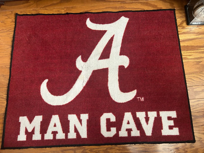 Alabama Rug ALABAMA CRIMSON TIDE MAN CAVE RUG 30