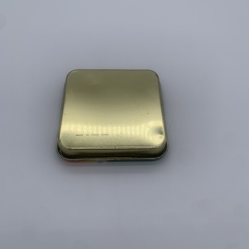 VNTG Joe Camel "SHOOTING POOL" Hinged Cig Tin 1992 RJRTC 3-⅝” Square 3/4" - Picture 8 of 8