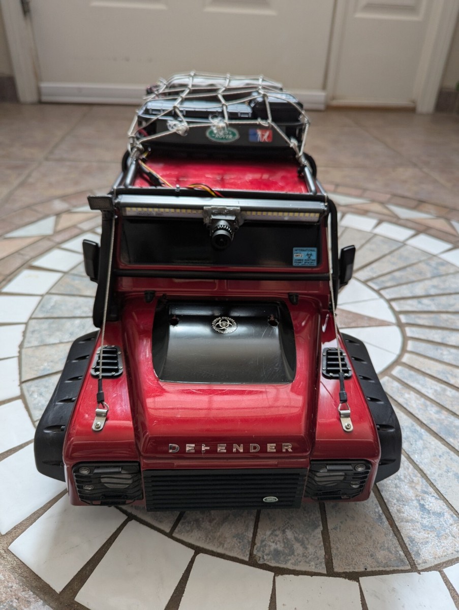 TRX4M Land Rover Defender レッド Traxxas TRX4M Review - Land Rover Defender - YouTube