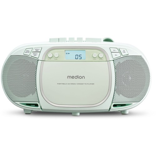Medion MD44176 E66476 CD-Player Radio Kassettenspieler Boombox Tragbar USB Retro - Picture 52 of 75