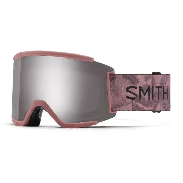 New Smith Squad XL Snow Goggles Chalk Rose ChromaPop Sun Platinum+