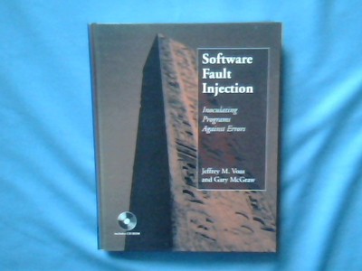 BOOK Software Fault Injection Hardcover 9780471183815 new with UNOPENED CD