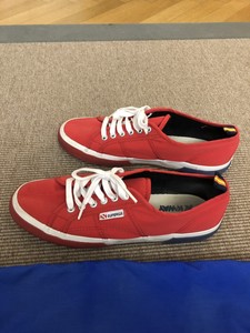 superga rosse uomo