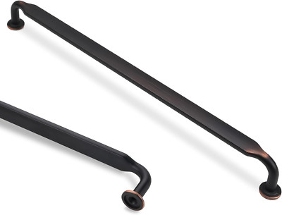10 Pack 10'' Oil Rubbed Bronze Cabinet Pulls - Zinc Alloy Drawer Handles